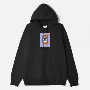 (117462950) 체이니 후드티 BLACK
